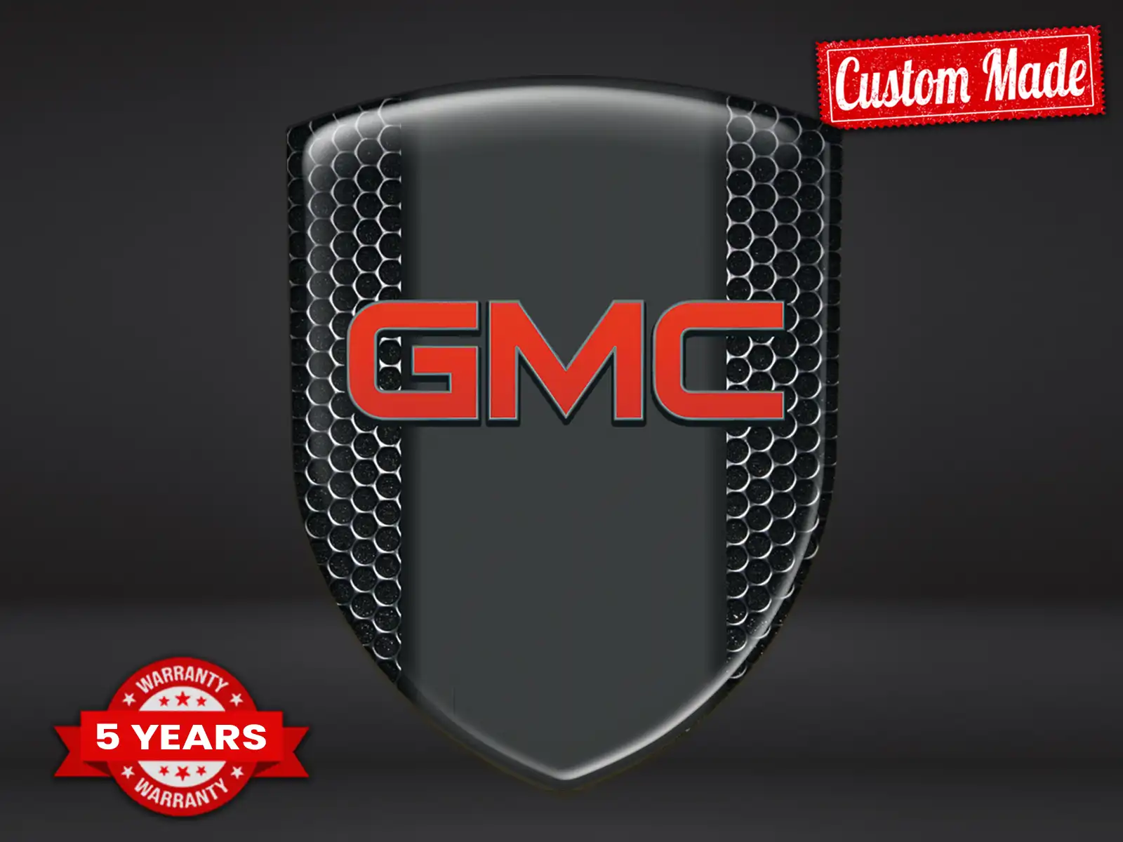 GMC Fensteraufkleber Luxus Hochwertig Professionell